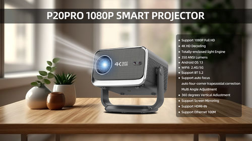 কোম্পানির সাম্প্রতিক খবর FLYIN P20Pro - 1080P স্মার্ট প্রজেক্টর যা আপনার দেখার অভিজ্ঞতাকে নতুনভাবে সংজ্ঞায়িত করে!