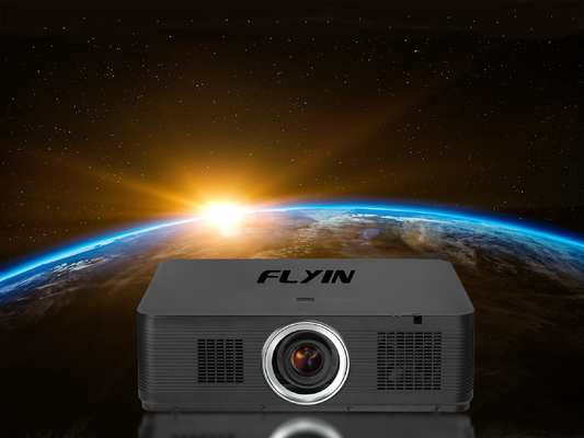 Flyin-K1200U 12000 Ansi Lumens WUXGA 3LCD লেজার প্রজেক্টর 1.8x ইলেকট্রিক জুম HDBaseT বড় ভেন্যু অডিটোরিয়ামের জন্য