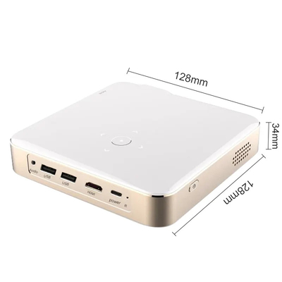 মিনি S350 1080P ফুল এইচডি DLP 4K 3D হোম থিয়েটার প্রজেক্টর ওয়াইফাই অ্যান্ড্রয়েড 9 অন্তর্নির্মিত ব্যাটারি