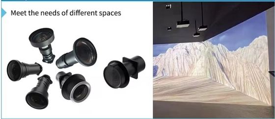 ৫৫০০ লুমেন ডিএলপি লেজার প্রজেক্টর ৪ কে থ্রিডি