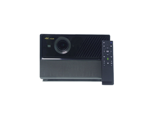 ট্রু 4K LCD লেজার লাইট সোর্স লার্জ ভেন্যু প্রজেক্টর ব্লুটুথ হোম থিয়েটার প্রজেক্টর