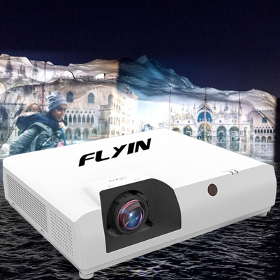 ফ্লাইন ই 7 4 কে লেজার শর্ট থ্রো প্রজেক্টর 3840x2160 3LCD 7500 আউটডোর বিজনেস এডুকেশনের জন্য এএনএসআই ডিজিটাল জুম ইউএস প্লাগ