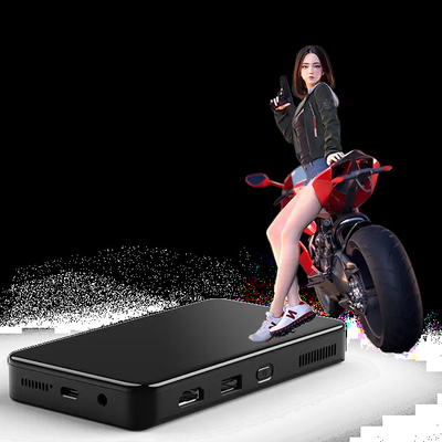 S90 4K মিনি DLP পকেট স্মার্ট প্রজেক্টর 5000 লুমেন 1080P ফুল এইচডি হোম থিয়েটার প্রজেক্টর