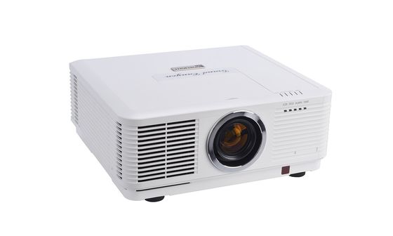 সাদা 3LCD বড় স্থান প্রজেক্টর উচ্চ উজ্জ্বলতা 10000 Lumens