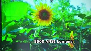 3LCD লেজার নেটিভ 4K 3840X2160 রেজোলিউশন শর্ট থ্রো প্রজেক্টর